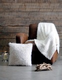 Patura Mouton 180x220cm, Culoare Alb, 100% Poliester
