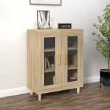 VidaXL Dulap, stejar sonoma, 69,5x34x90 cm, lemn compozit