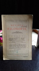 REVISTA DE FILOSOFIE NR.3/1929 foto