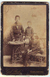 Familia Rubin Patitia, copiii memorandistului, fotografie originala, Alba Iulia