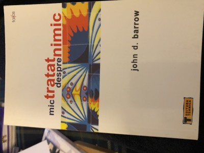 Mic tratat despre nimic, aut. John D. Barrow, noua foto