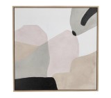 Cumpara ieftin Tablou decorativ canvas abstract Ronnie 80x3,8x80h