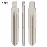 Set 3 lame cheie auto 40# DWO5 pentru Chevrolet, Opel, Buick si GMC