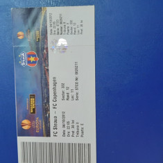 Bilet Steaua - FC Copenhaga