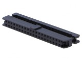 Mufă IDC mamă 40 PIN pentru cablu-bandă 1mm aurită