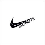 Cumpara ieftin Sticker Auto , zJust Drive It, , Design Inspirat Nike