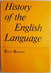 History of the English Language ? Rolf Berndt foto