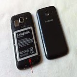 Capac Baterie Samsung Galaxy Ace 3 4G S7275 Original Negru + Geam Camera, Carcasa Spate