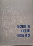 Localitatile judetului Hunedoara