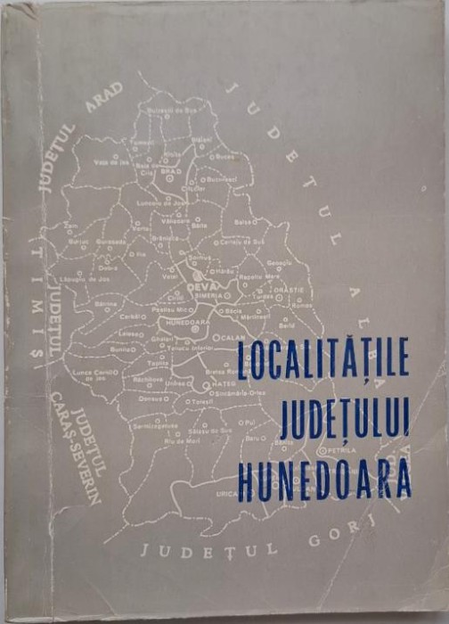 Localitatile judetului Hunedoara
