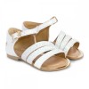 Sandale Fete Miss Bibi Albe/Glitter 24 EU, Alb, BIBI Shoes