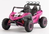 Cumpara ieftin UTV electric pentru 2 copii Kinderauto Arrow Dune-Buggy 220W 12V, premium Roz