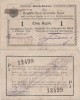 1916 (1 II), 1 Rupie (P-20a.10) - Africa de Est Germană