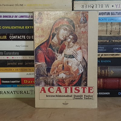 Ieroschimonahul DANIIL TUDOR ( SANDU TUDOR ) - ACATISTE , TEOCTIST , 1999 * foto