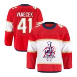 Florida Panthers tricou de hochei V&iacute;tek Vaněček #92 Stanley Cup Champion 2025 - XL