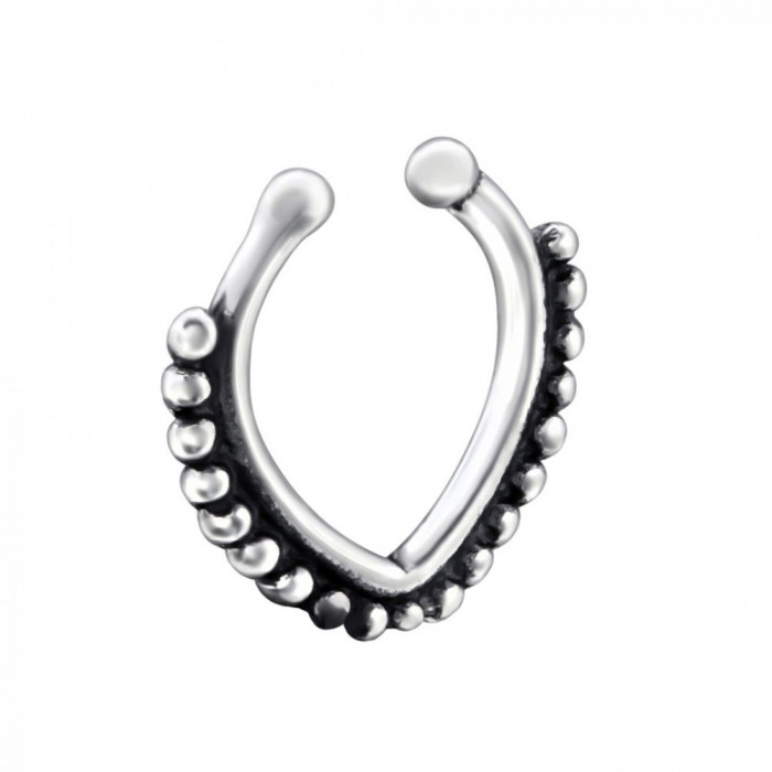 Piercing nas din Argint, Bali, Silver, A4S283921