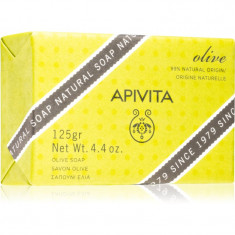 Apivita Natural Soap Olive săpun solid pentru curățare 125 g