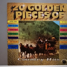 20 Golden Pieces of Country Hits – Selectii (1984/Bulldog/RFG) - VINIL/Impecabil