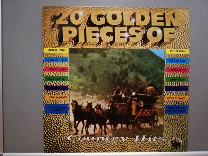 20 Golden Pieces of Country Hits &ndash; Selectii (1984/Bulldog/RFG) - VINIL/Impecabil