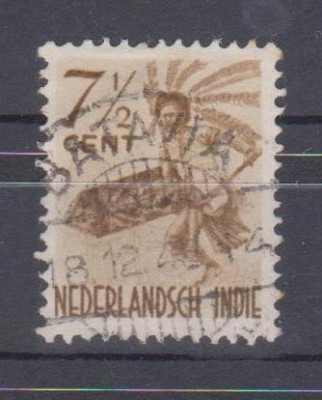 INDIILE OLANDEZE - 1941, stampilat (OL1) foto