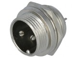 Soclu Microfon 2-Pin Montare Panou