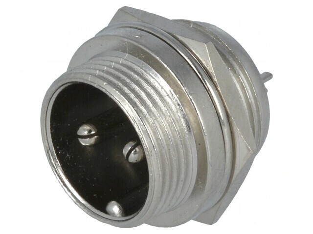 Soclu Microfon 2-Pin Montare Panou