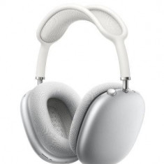 Casti Stereo Wireless Apple AirPods Max, Noise cancelling, Bluetooth 5.0, 9 microfoane (Argintiu)