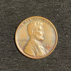 Moneda One cent 1951D USA