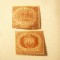 2 Timbre San Marino 1894 : 2c cu pliu , si 10c