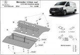 Scut motor metalic Mercedes V-Class W447 2.2Diesel, tractiune spate 2014-prezent