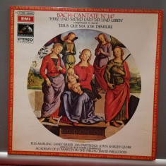 Bach – Cantate no 147 (1978/EMI/RFG) - VINIL/ca Nou (NM+)