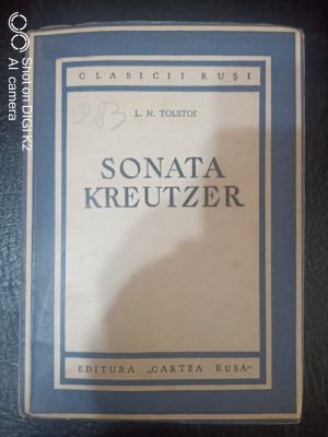 Sonata Kreutzer-L.N.Tolstoi foto