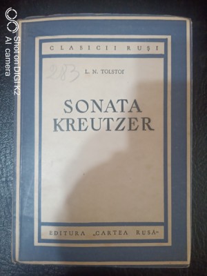 Sonata Kreutzer-L.N.Tolstoi foto