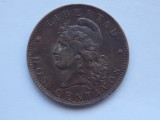 DOS CENTAVOS 1891 ARGENTINA-XF