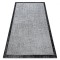 Covor sisal Floorlux 20401 Cadru argintiu si negru, 160x230 cm
