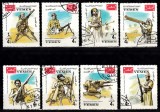 A12 S1 - Timbre foarte vechi - Yemen - lupta pentru libertate, Militar, Stampilat