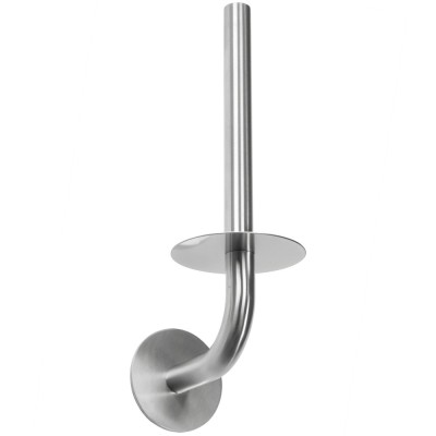 Suport h&amp;acirc;rtie igienică Nickel brush INOX 322220 DUO foto