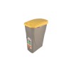 Cos gunoi, 25 litri, Ecobin, galben, Plastor Trading