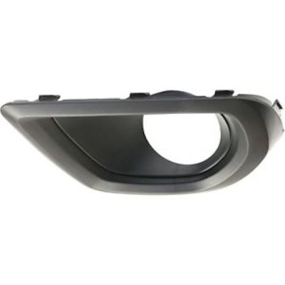 Grila bara fata Subaru Forester, 01.2013-, parte montare partea stanga, cu gaura proiector, 72X127-3, Aftermarket foto