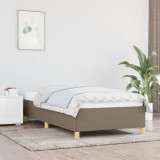 Cumpara ieftin Cadru de pat fără saltea Taupe 80x200 cm țesătură