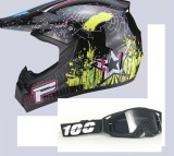 Cumpara ieftin Casca Moto Atv Cross Enduro Downhill + Ochelari 100% ,marimi disponibile XS,S,M ,L si XL