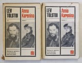 ANNA KARENINA , VOL. I - II de LEV TOLSTOI , Bucuresti 1968