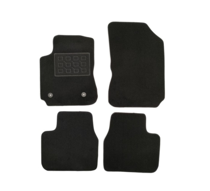 Covorase mocheta Citroen C4 Cactus 2014-prezent, Negre, set de 4 Buc. AutoDrive ProParts