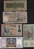 Set 5 bancnote de prin lume adunate (cele din imagini) #55, Europa
