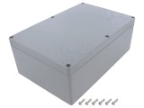 Carcasă universală IP68, 160x240x90mm, gri deschis