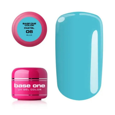 Gel UV Silcare Base One Pastel - Blue 06, 5g foto