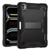 Husa pentru iPad Pro 13 (2024) + Folie - Techsuit Rugged TabShell - Black