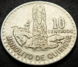 Cumpara ieftin Moneda exotica 10 CENTAVOS - GUATEMALA, anul 1974 * cod 4209, America Centrala si de Sud