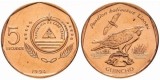 Cabo Verde 1994 - 5 escudos, pasari, uligan pescar, UNC
