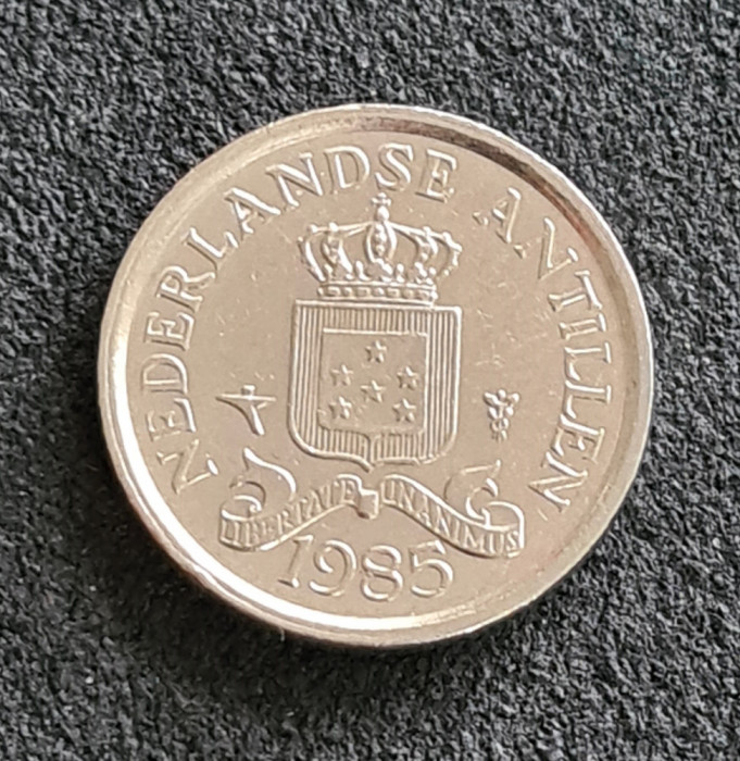 Antilele Olandeze 10 centi 1985